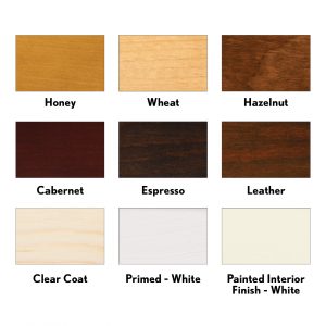 Marvin Replacement Solutions Jamar Construction Color Options